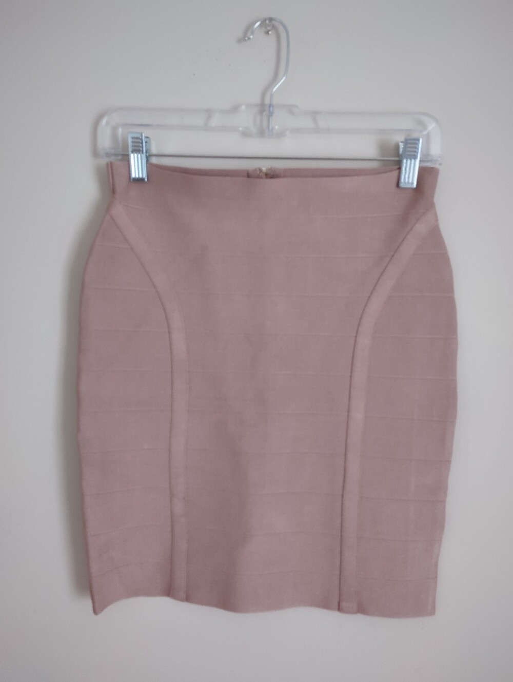Guess Tan Stretchy Pencil Skirt Size Large